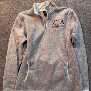 Zeta Tau Alpha quarter zip